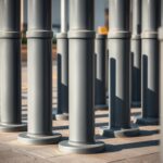 How Bollards Can Be Used to Delineate Walking Paths