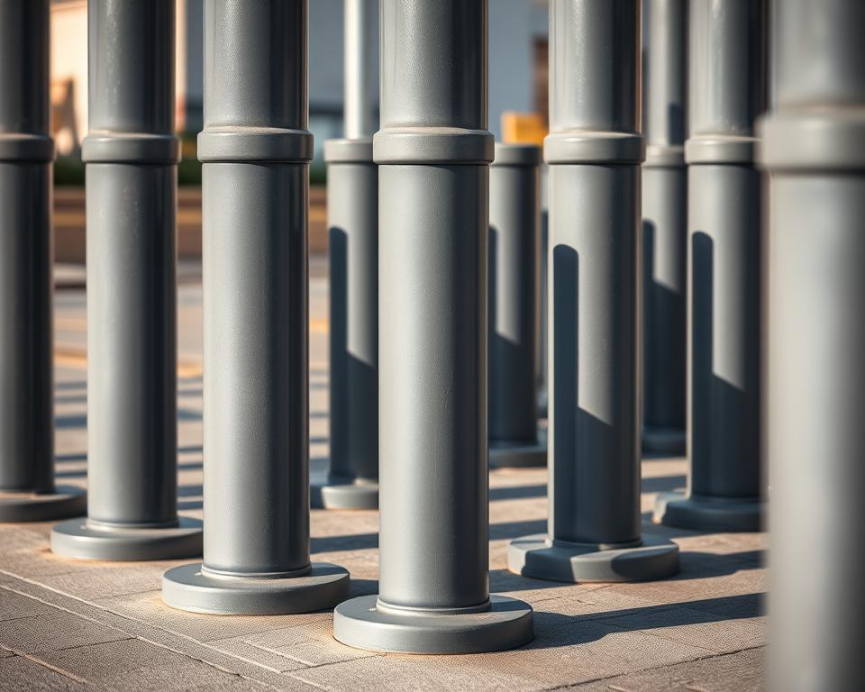 How Bollards Can Be Used to Delineate Walking Paths